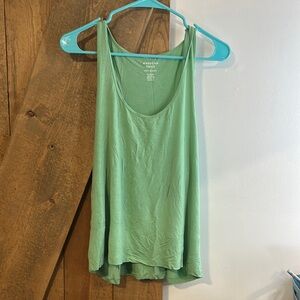 American Eagle Outfitters Green Tank Top